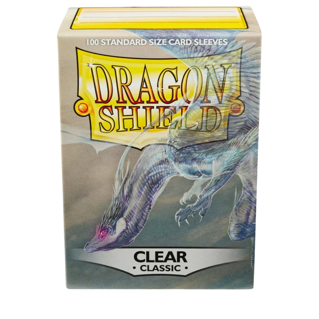 Dragon Shield Sleeves: Standard- Classic Clear (100 ct.) Dragon Shield Sleeves: Standard- Classic Clear (100 ct.)